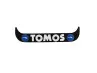 Kentekenplaathouder-sticker Tomos logo staand zwart thumb extra