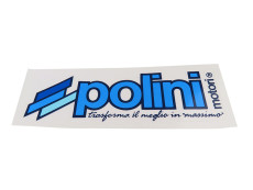 Aufkleber Polini 12x4cm