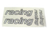 Stickerset Racing Stickerset Racing