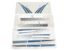 Sticker Tomos Standard zwart / blauw compleet Sticker Tomos Standard zwart / blauw compleet