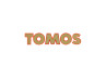 Sticker Tomos logo 146x30mm thumb extra