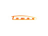Sticker Tomos logo 163x27mm Sticker Tomos logo 163x27mm