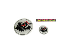 Stickerset Malossi 3D 3-delig