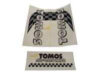 Sticker Tomos Sport'R tank + frame set