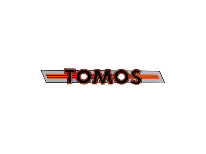 Sticker Tomos logo 203x21mm product
