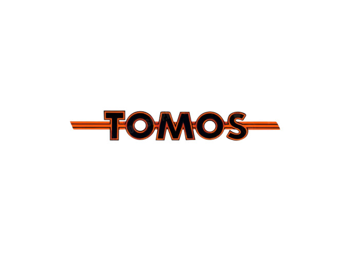 Sticker Tomos logo 188x27mm main
