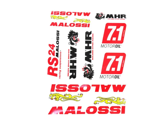 Sticker set Malossi 10-pieces main
