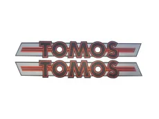 Sticker Tomos logo set 203x21mm