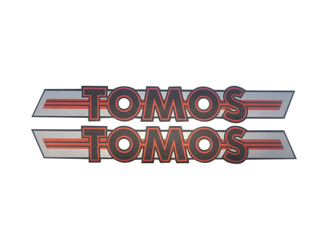 Sticker Tomos logo set 200x28mm product