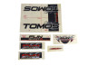 Sticker Tomos FunSport'R tank + frame set compleet thumb extra