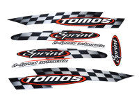 Sticker Tomos Sprint 2 speed automatic / universeel