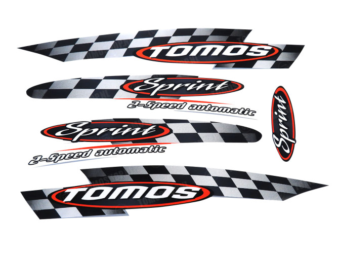 Sticker Tomos Sprint 2 speed automatic / universal main