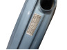 Gasoline mix sticker German RealMetal® silver  thumb extra