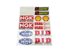 Stickerset sponsor Shell / NGK 