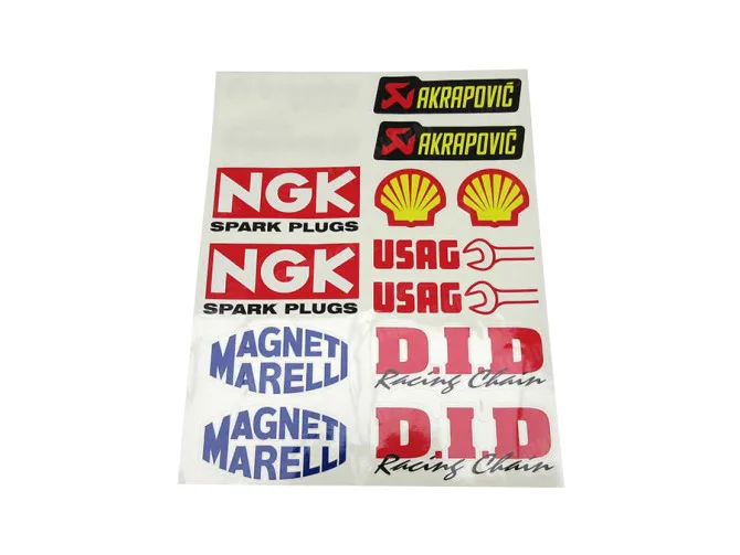 Stickerset sponsor Shell / NGK thumb