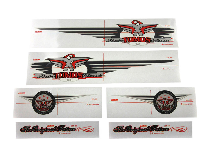 Sticker Tomos Classic / Classic XL tank + frame set product