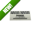 Sticker Tomos Flexer 3-pieces
