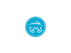Sticker Tomos logo round 50mm