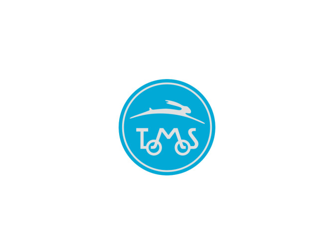 Sticker Tomos logo round 50mm product