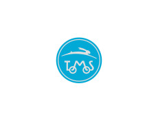 Sticker Tomos logo rond 50mm