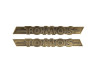 Tank sticker set Tomos / universal RealMetal® gold  thumb extra