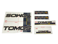 Sticker Tomos Sport'R tank + frame set compleet