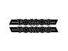 Sticker Tomos logo tank / universeel zwart / wit 200x28mm thumb extra