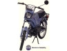 Koplampkap spoiler + ruit Magnum style universeel
