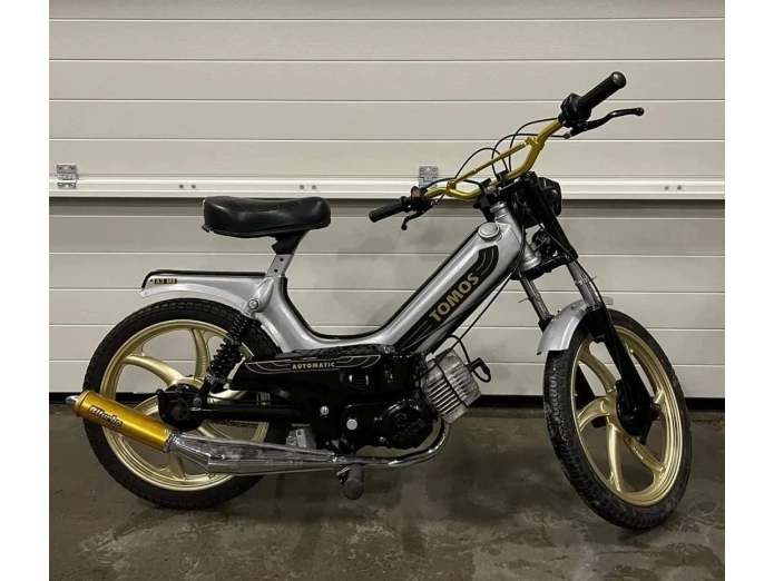 Sticker Tomos Automatic gold / black set universal