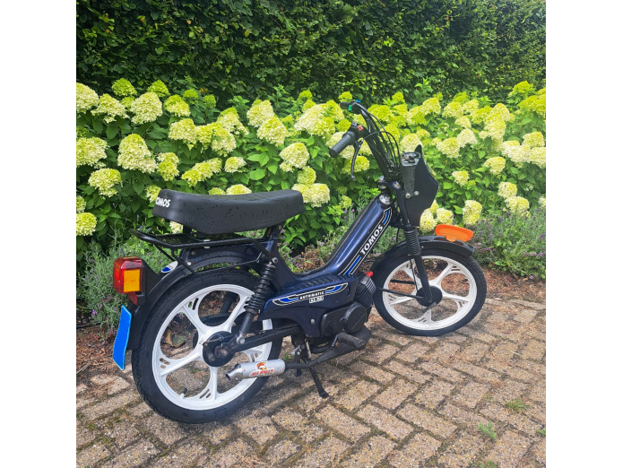 Aufkleber Tomos A3 MS Automatic Dunkel Blau gratis Aufkleber