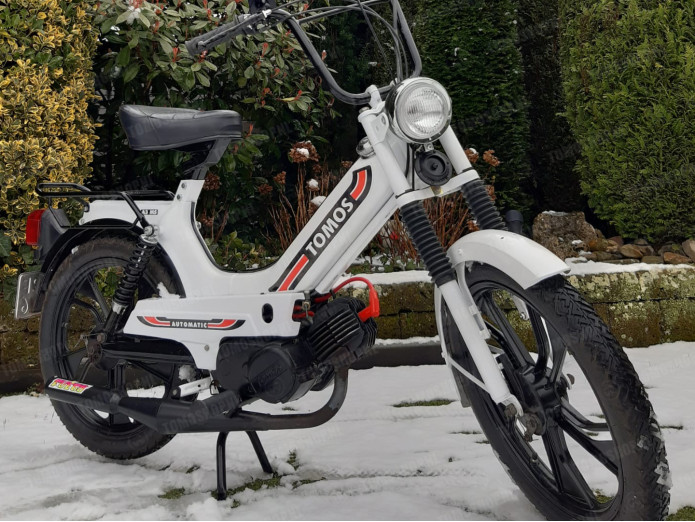 Sticker Tomos A3 MS Automatic red / black / white