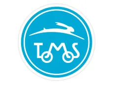 Sticker Tomos logo rond groot 200mm