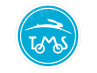 Transfer vinyl sticker Tomos logo rund 200mm thumb extra