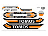 Aufkleber Tomos A3 MS Automatic Orange + gratis Aufkleber thumb extra