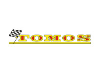 Tank sticker Tomos 4L 1969-1972 finish flag