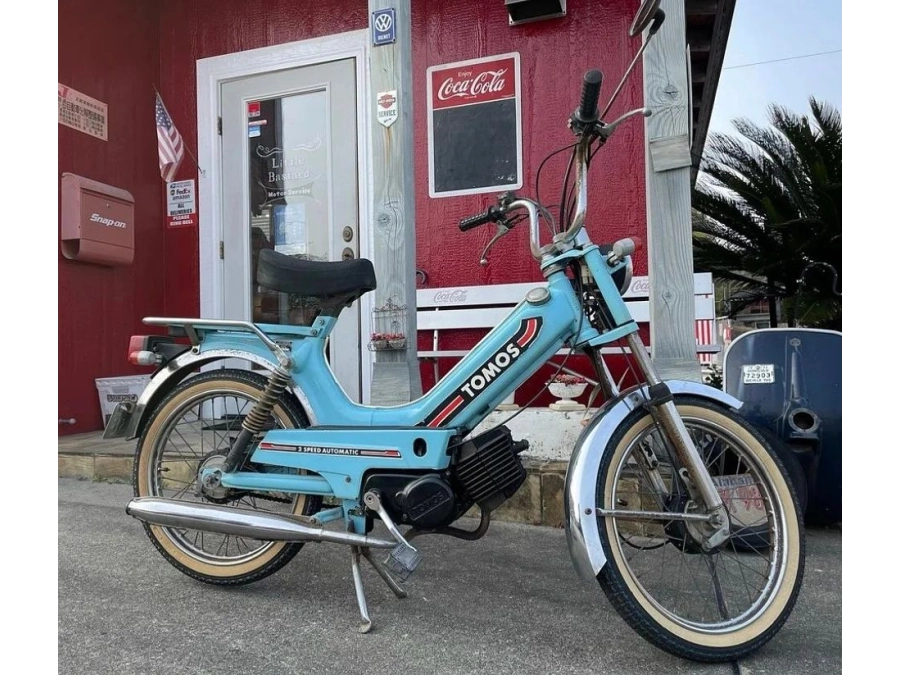 Side cover fairing Tomos A3 set fibreglass replica