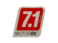 Sticker Malossi 7.1 MOTOROIL