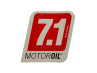 Sticker Malossi 7.1 MOTOROIL thumb extra
