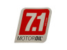 Sticker Malossi 7.1 MOTOROIL