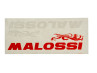 Sticker set Malossi 2-piece large 240mm thumb extra