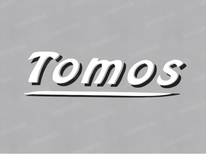 Tomos sticker white main