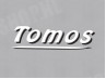 Tomos-Aufkleber weiß thumb extra