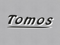 Tomos-Aufkleber schwarz