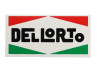 Sticker Dellorto small 30x60mm universal Sticker Dellorto small 30x60mm universal
