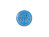Tomos metalen embleem 38mm blauw met 3M tape