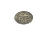Tomos Metallemblem 38mm Gold mit 3M Klebeband