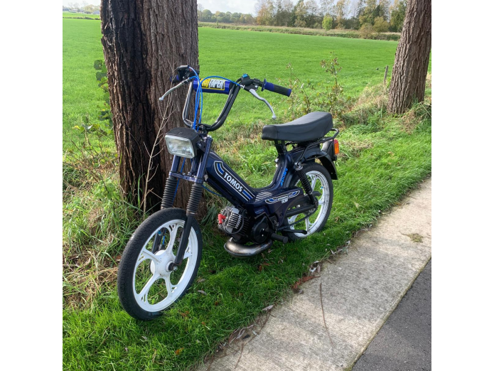 Sticker Tomos A3 MS Automatic donker blauw