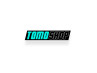 Tomoshop logo sticker 8 cm white vinyl Tomoshop logo sticker 8 cm printed on white vinyl