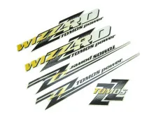 Sticker Tomos Wizz'rd set