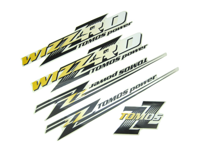 Sticker Tomos Wizz'rd set product